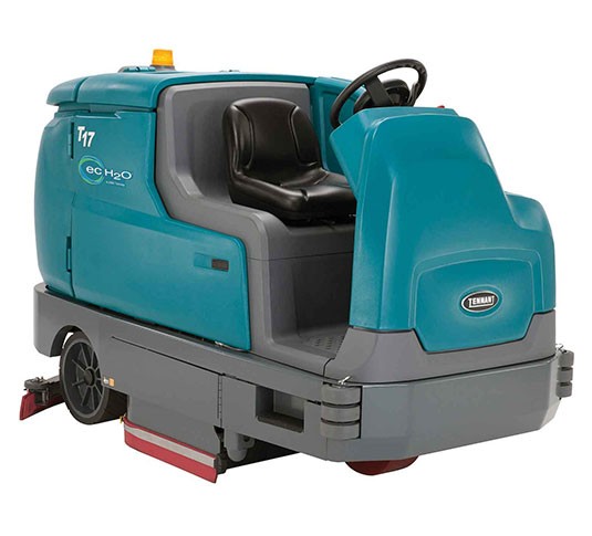 Tennant scrubber machine